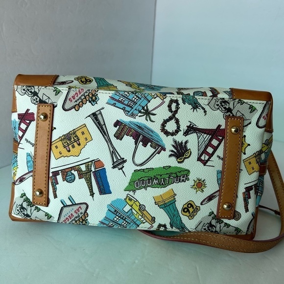 Dooney & Bourke EUC Route66 Satchel - Picture 7 of 14
